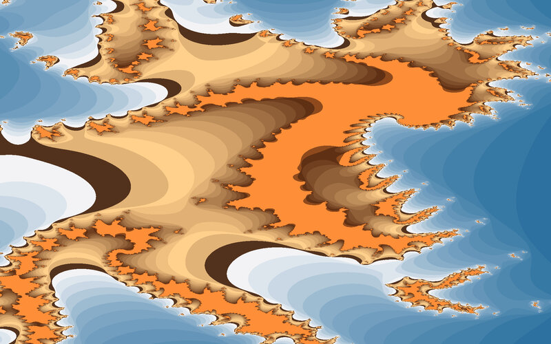 Fractal Landmass Pattern