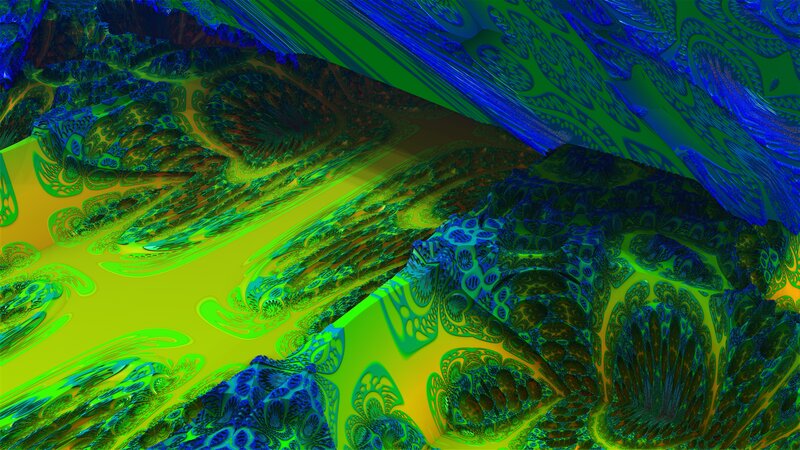 Fractal Landscape — Green