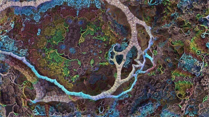 Fractal Landscape Map