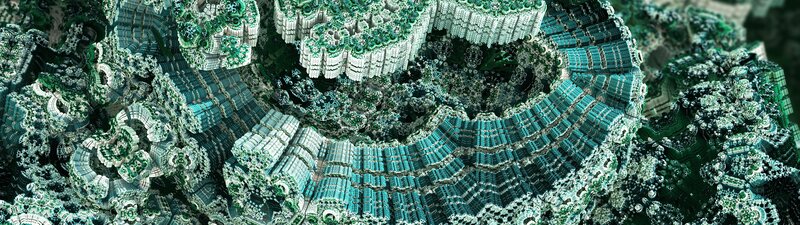 Fractal Landscape Structure — Green