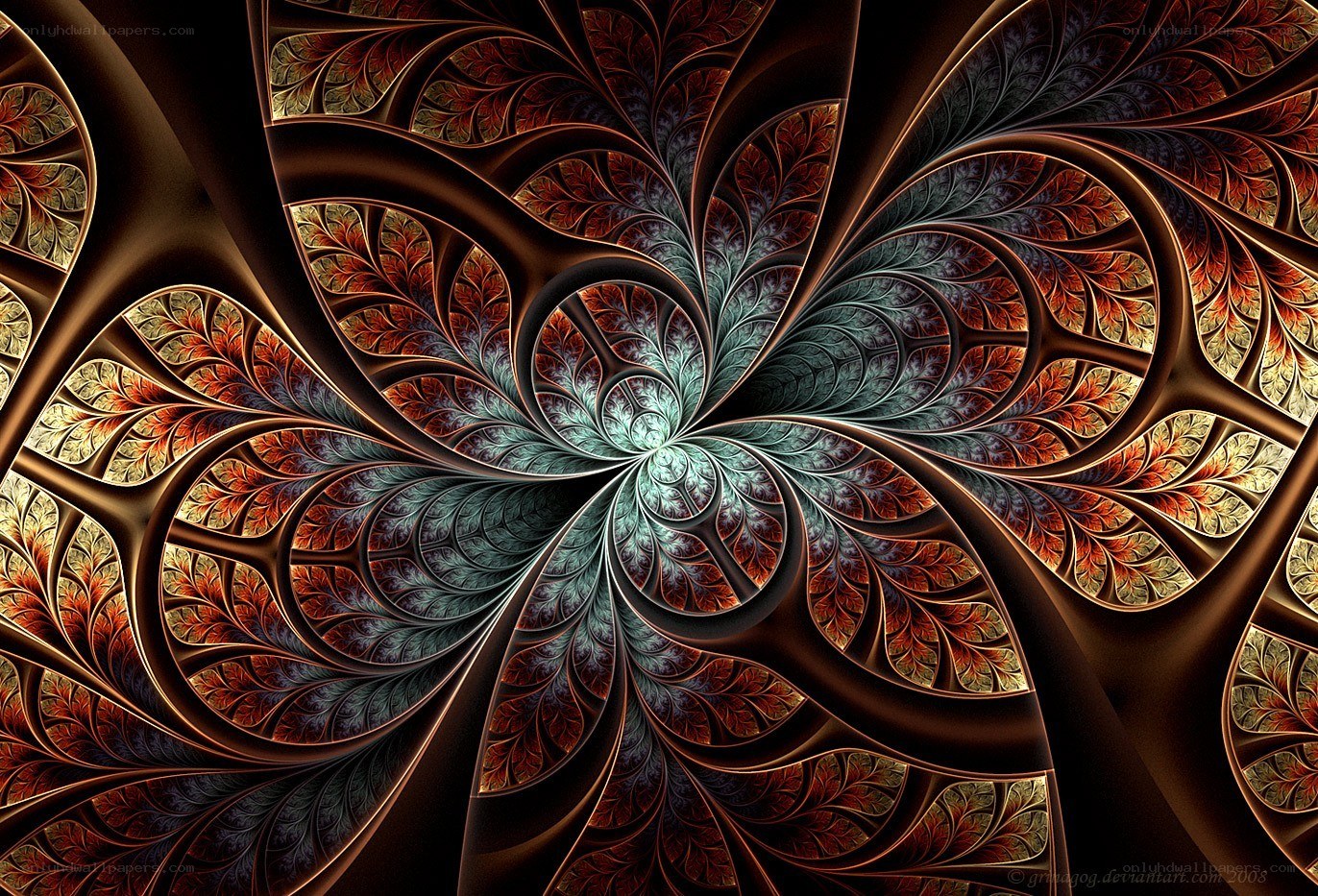 Fractal leaf pattern design