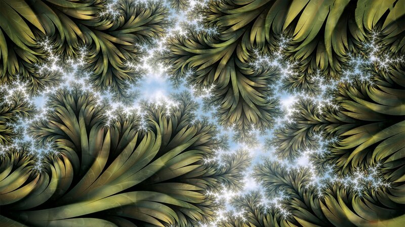 Fractal leaf pattern design
