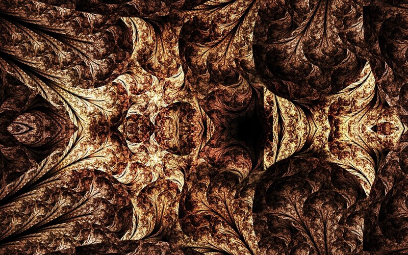 Fractal leaf pattern design