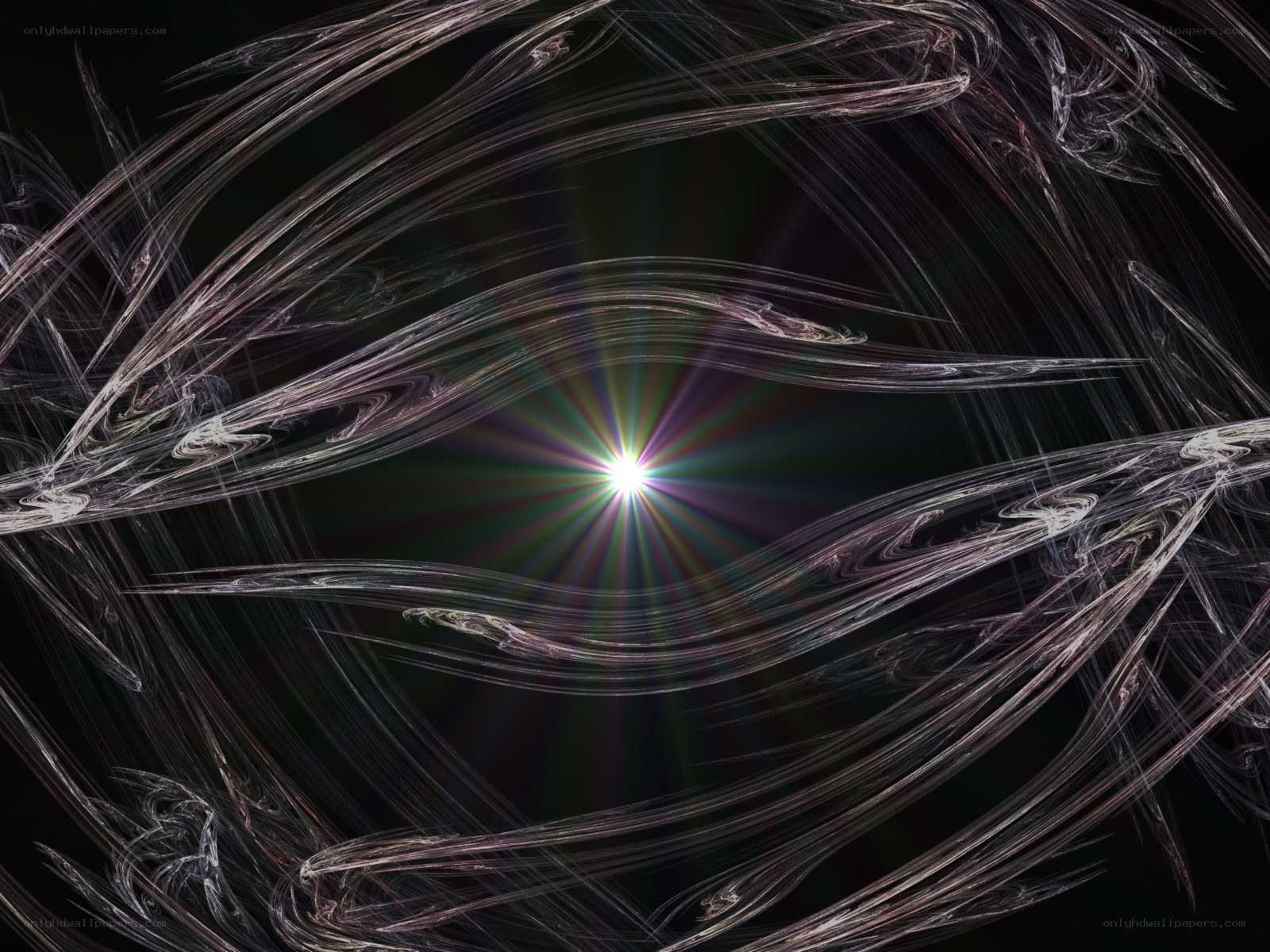 fractal light burst