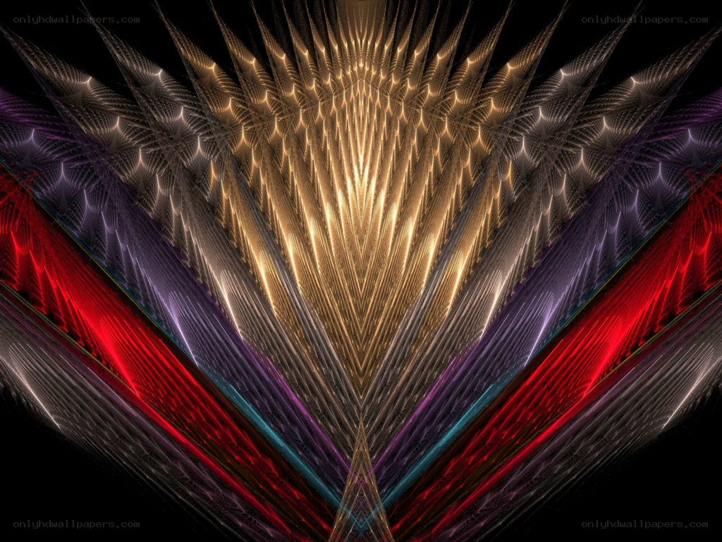 fractal light burst