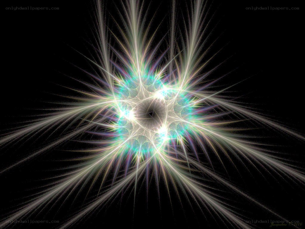 fractal light burst