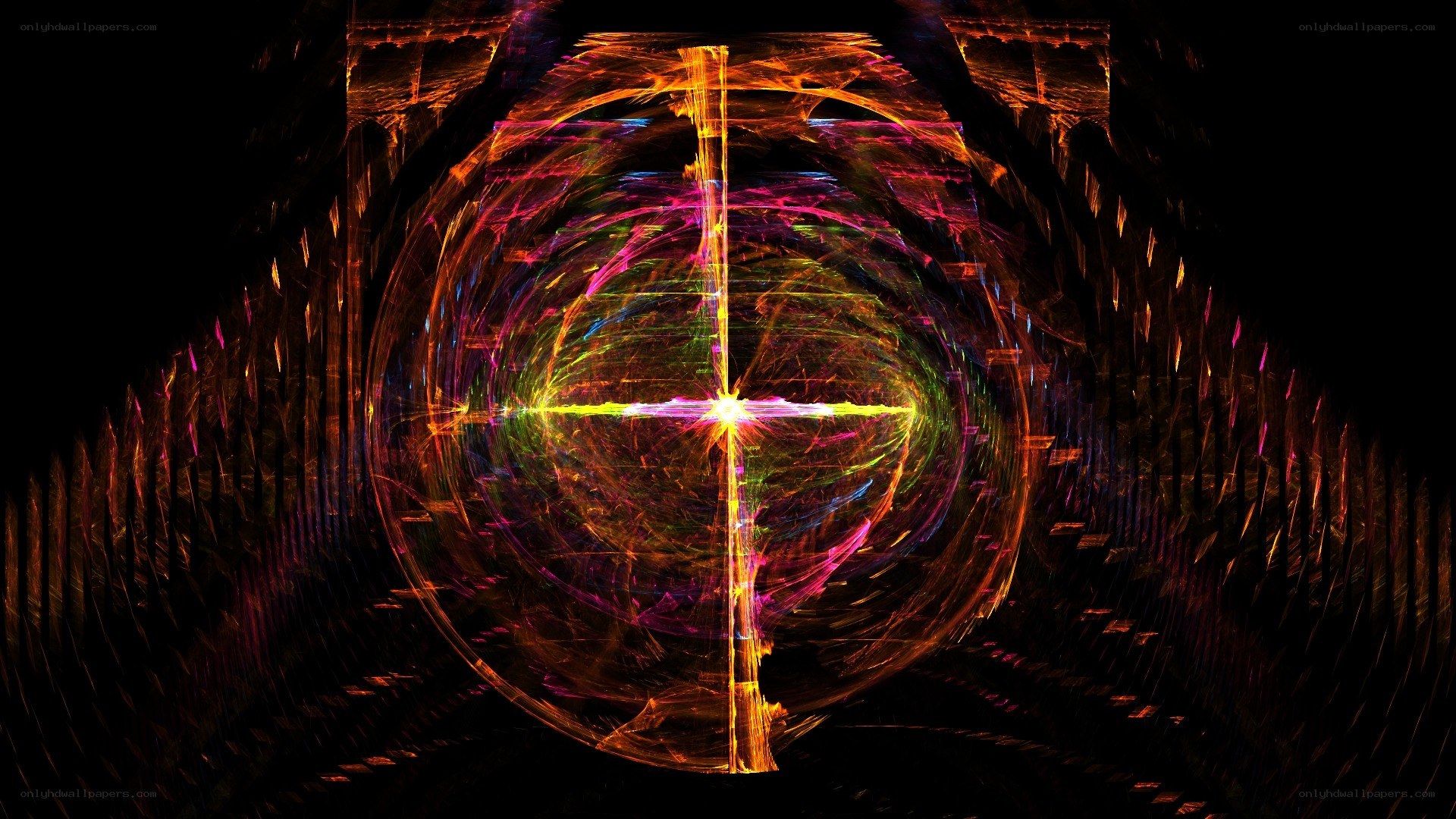 fractal light burst
