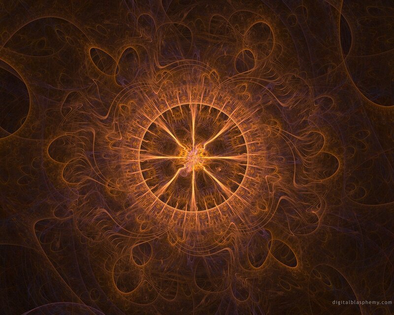 fractal light burst