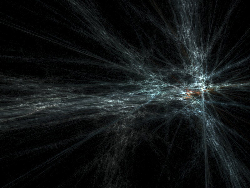 fractal light burst
