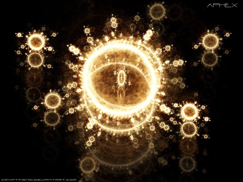 Fractal Light Circles