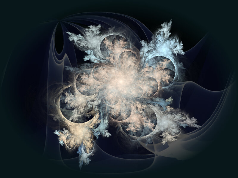 fractal light explosion