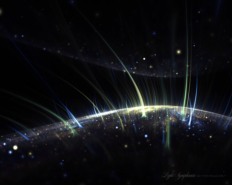 Fractal Light Landscape