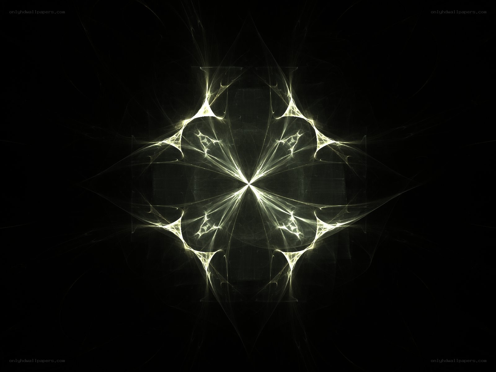 fractal light pattern