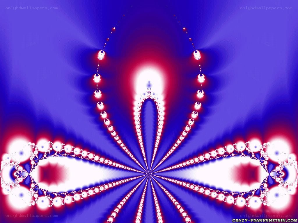 Fractal light pattern