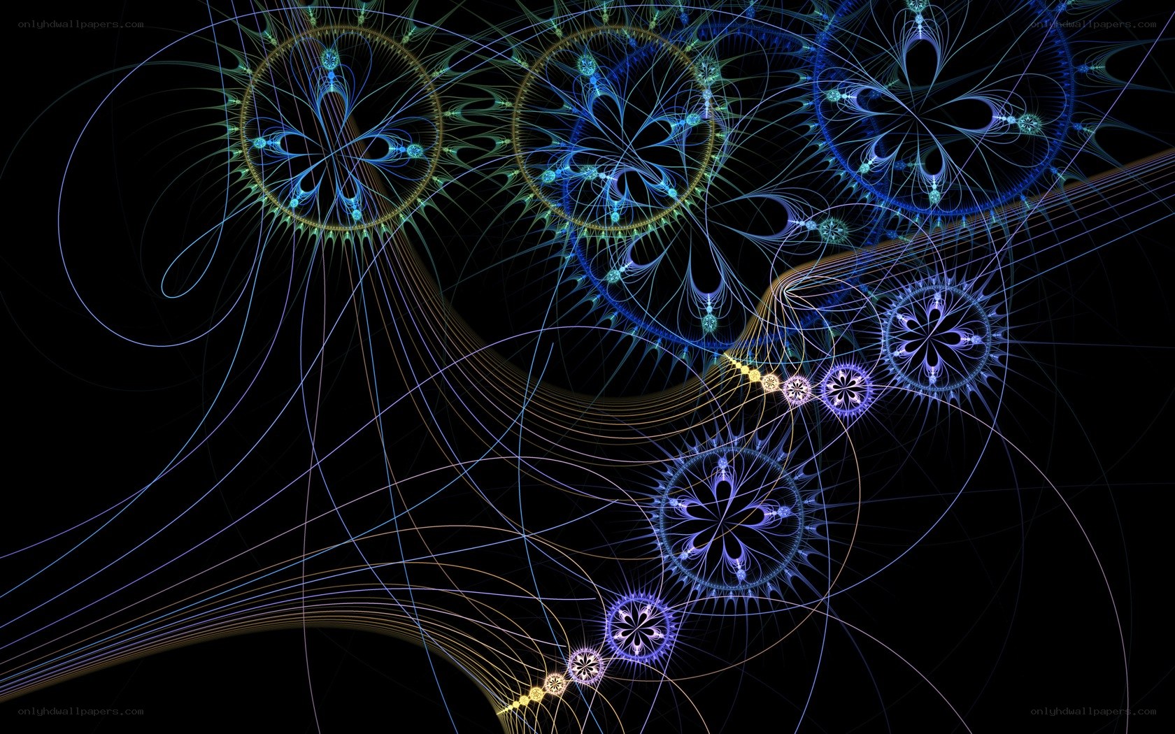 Fractal light patterns