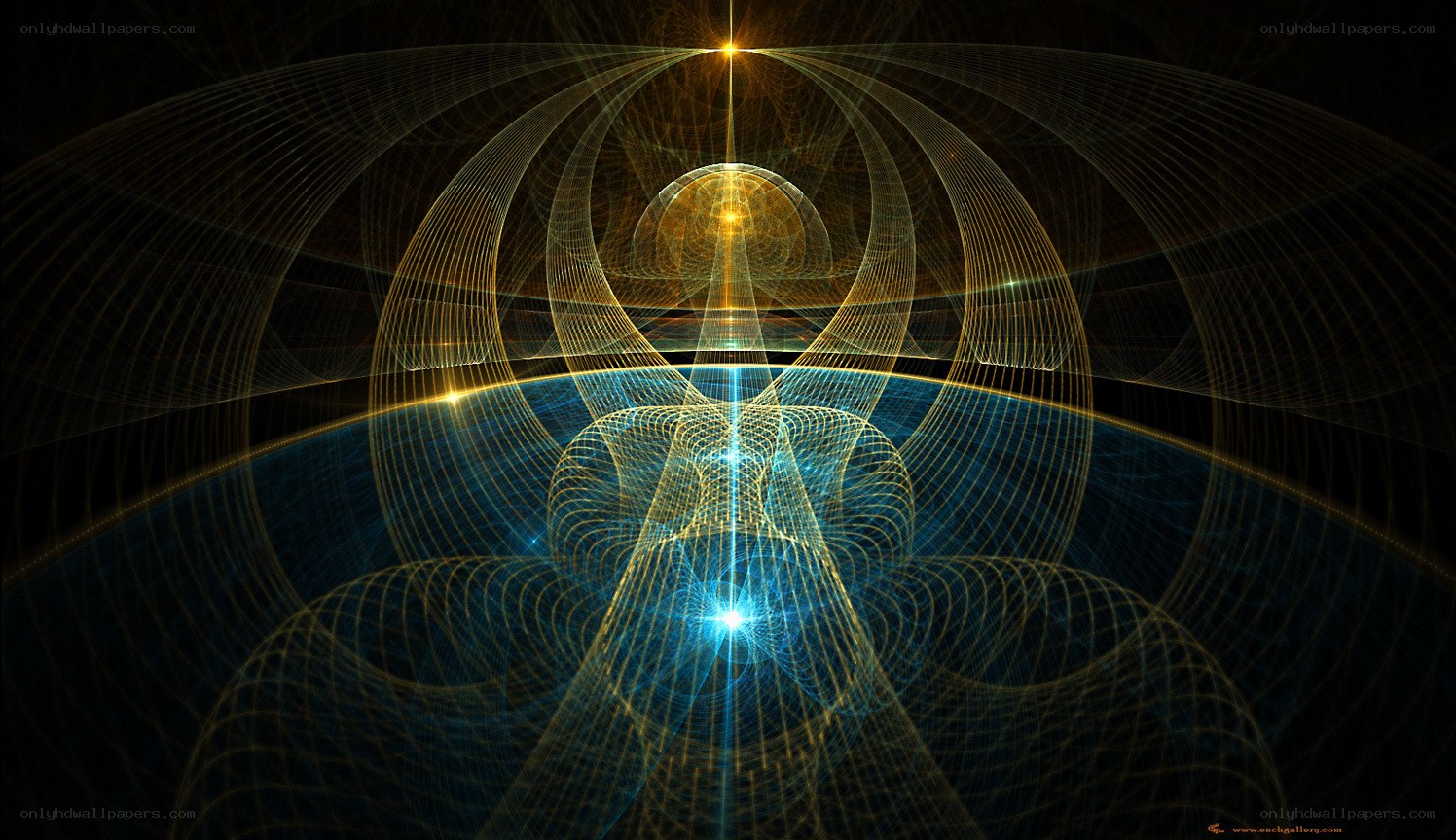 Fractal light patterns
