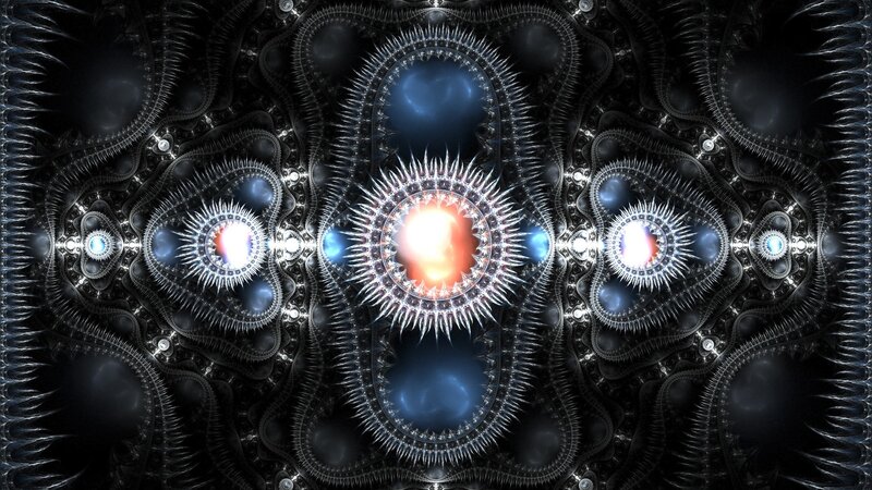 Fractal light patterns