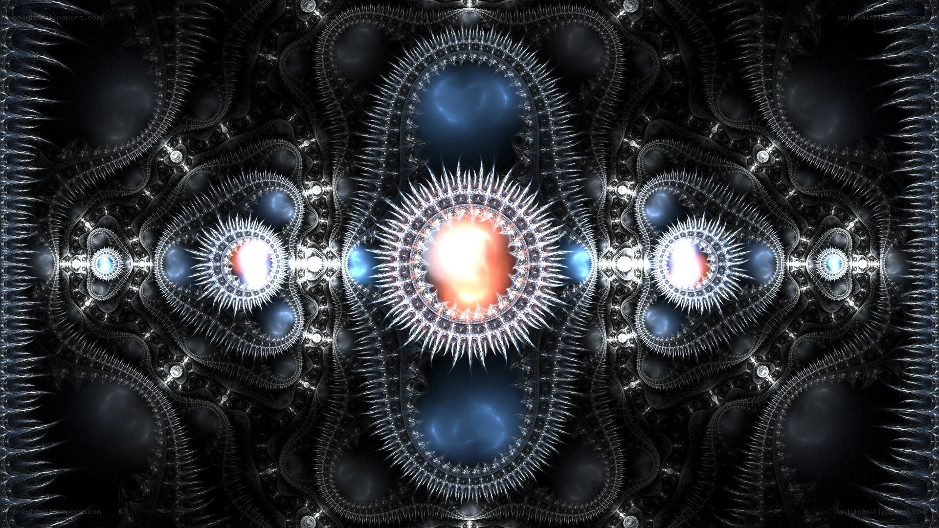 Fractal light patterns