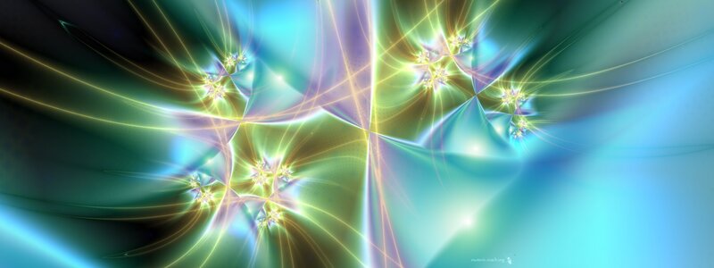 Fractal light patterns