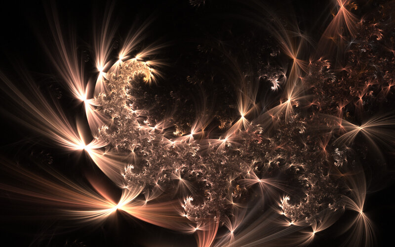 Fractal light patterns