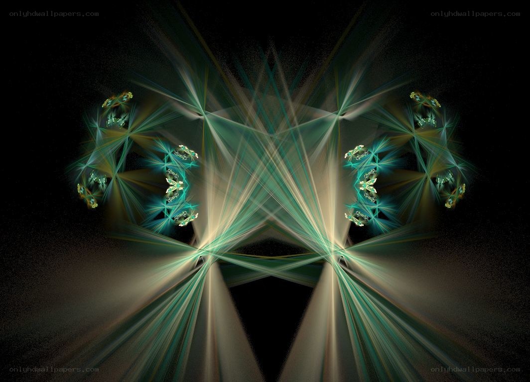 Fractal light patterns