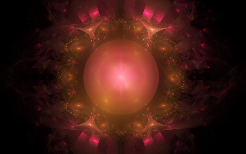 Fractal light sphere