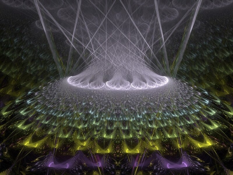 Fractal light structure