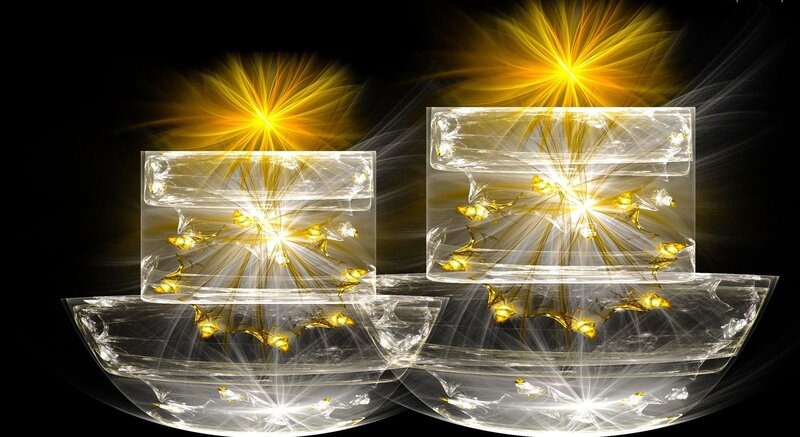 Fractal Light Structures