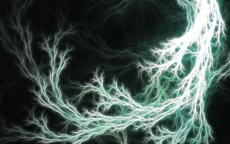 Fractal Lightning Branches