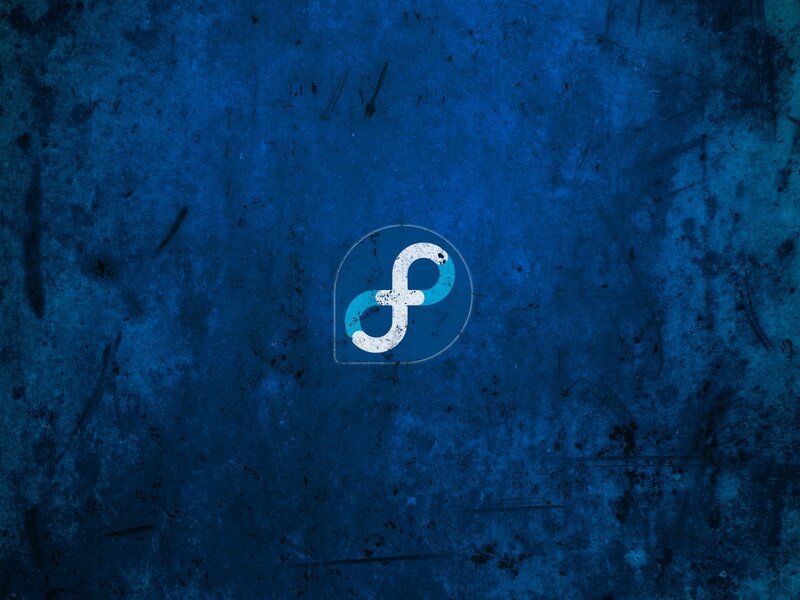 Fractal Logo on Blue