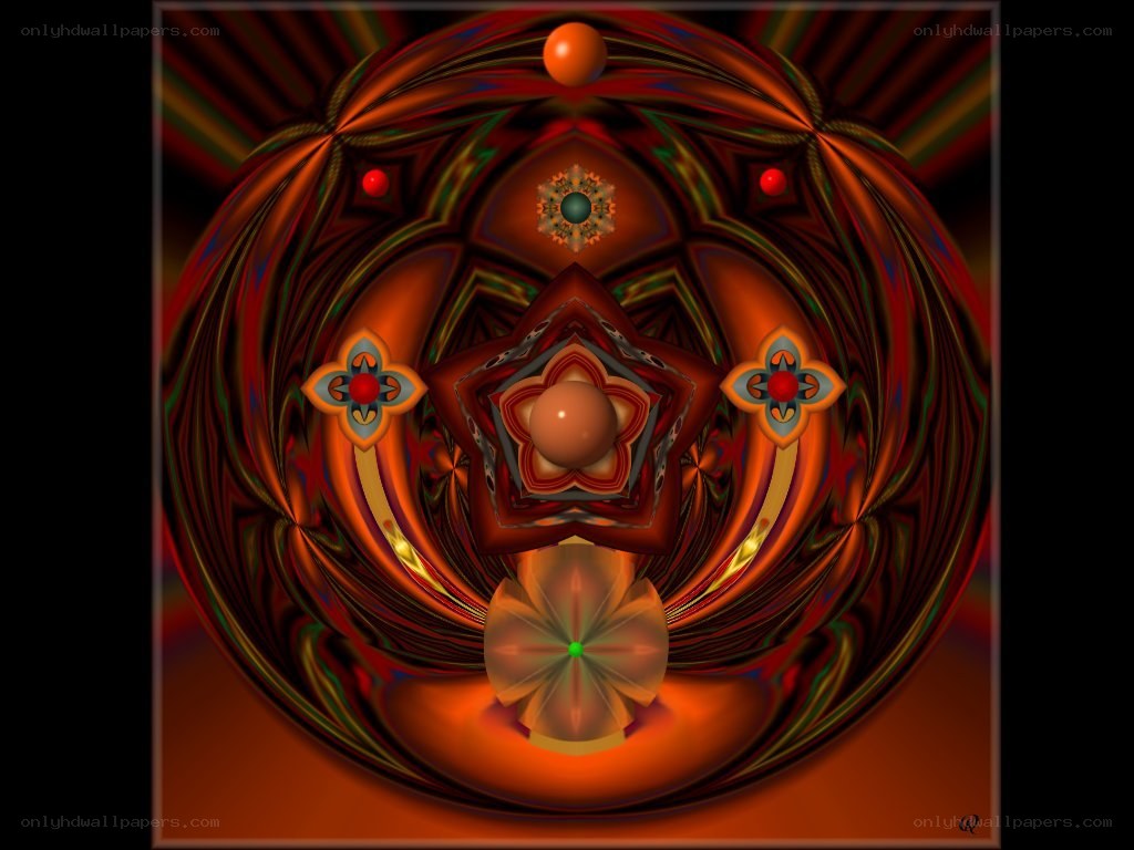 fractal mandala artwork