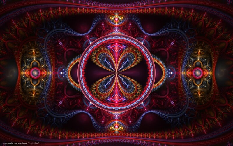 fractal mandala artwork