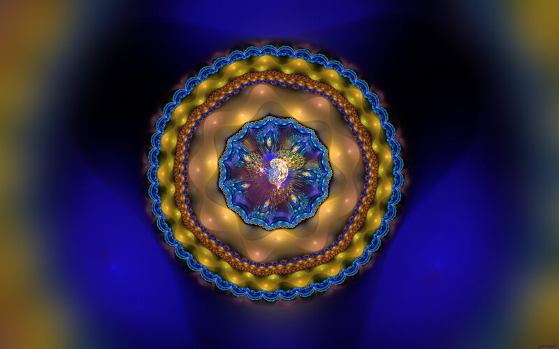 fractal mandala design
