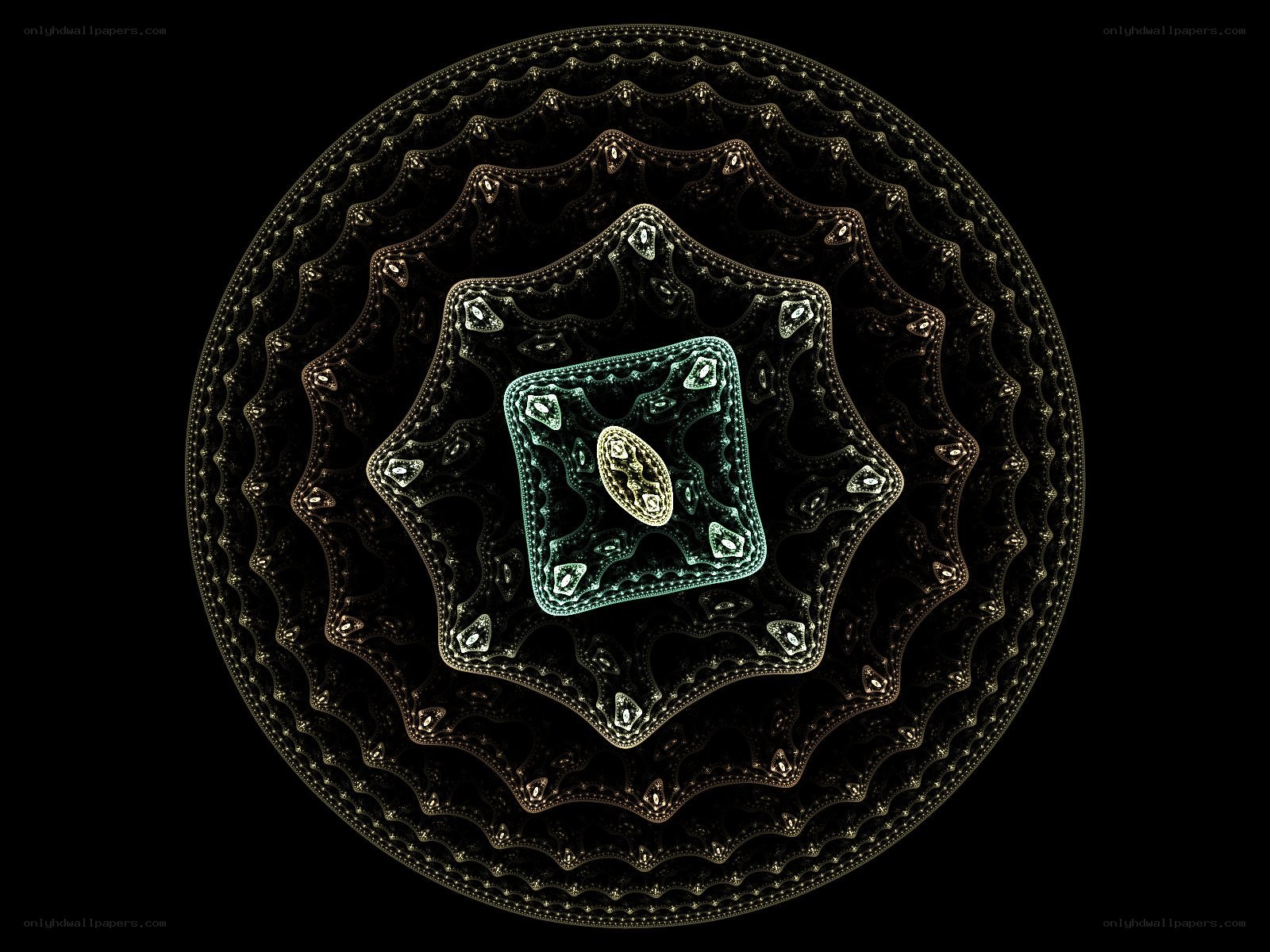 fractal mandala design