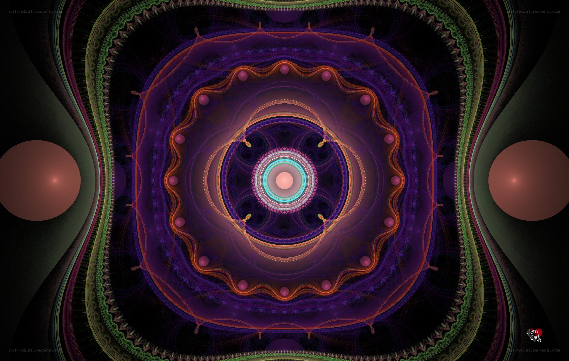 fractal mandala design