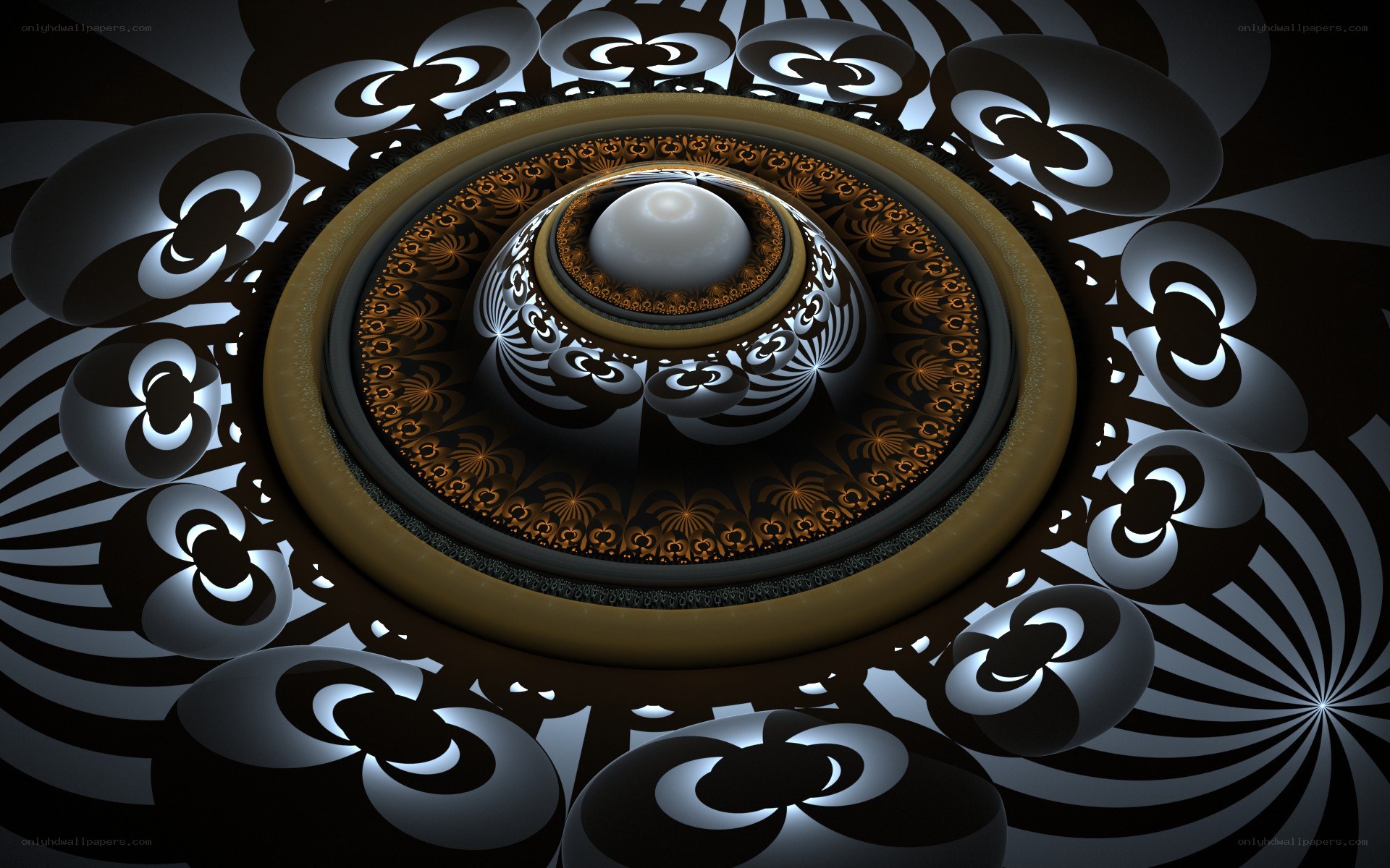 fractal mandala design