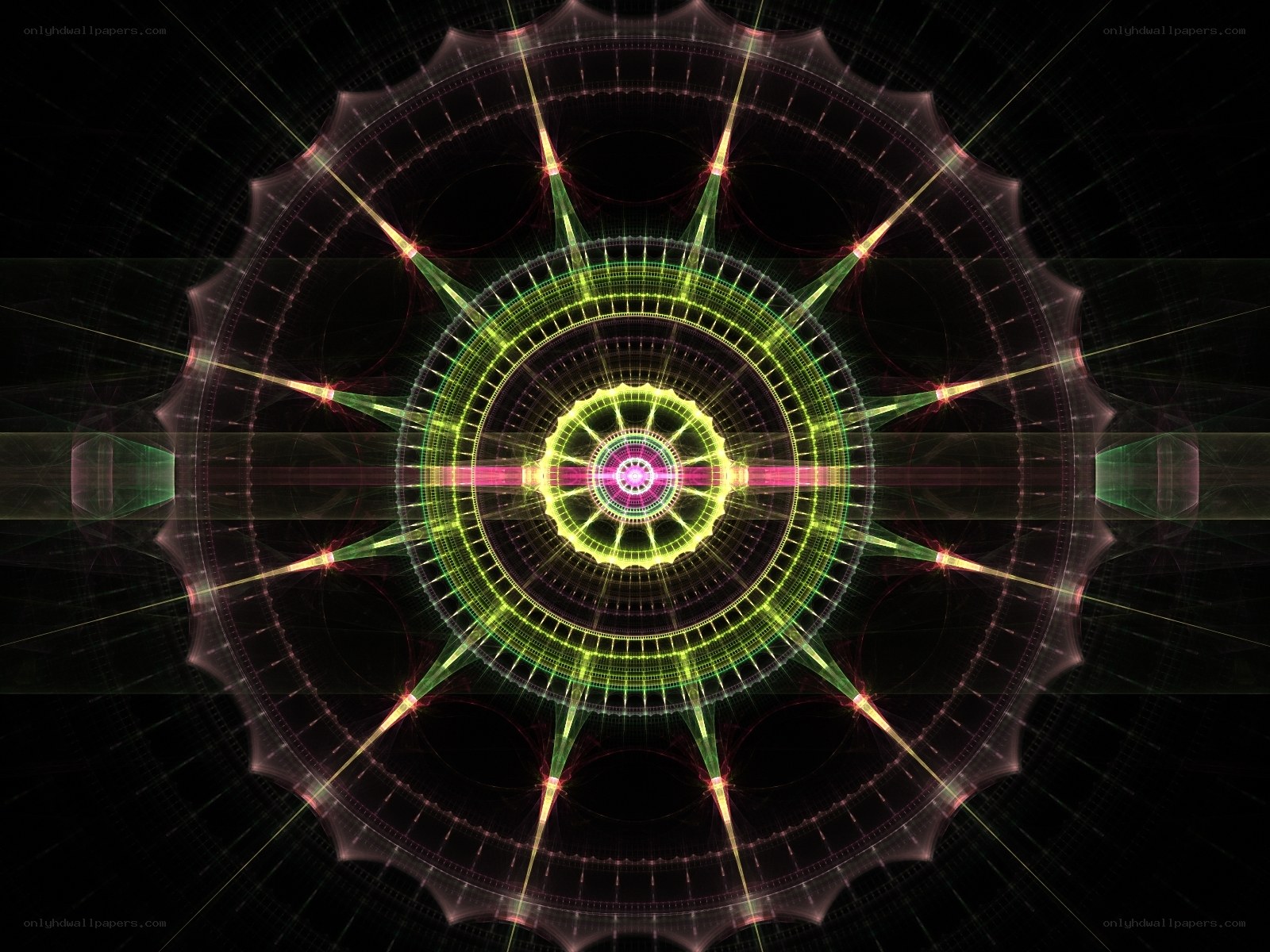 fractal mandala design