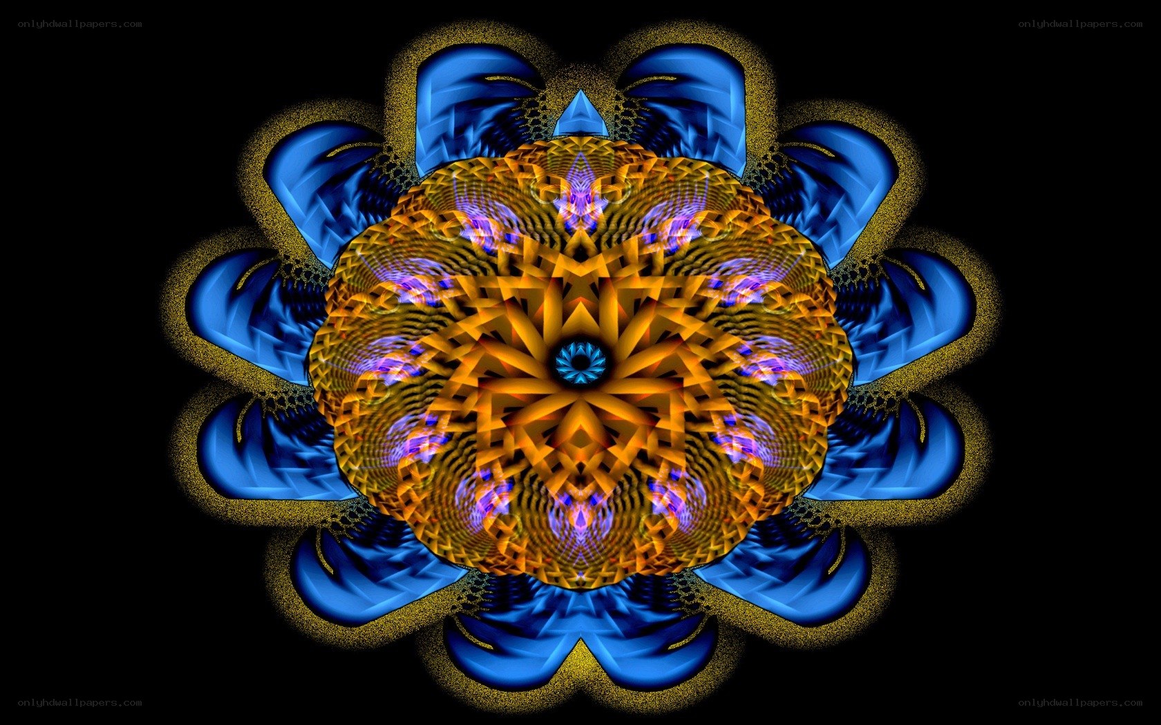 fractal mandala design