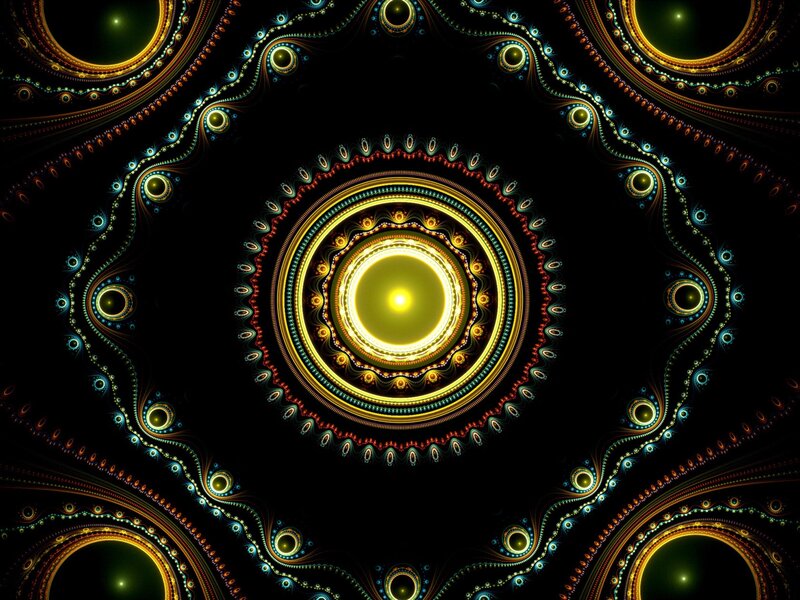 fractal mandala design