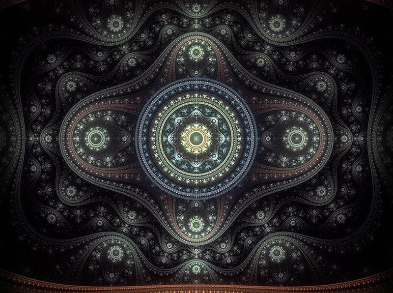 fractal mandala design