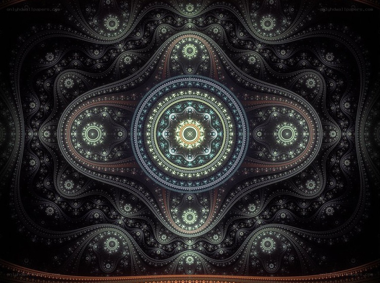 fractal mandala design