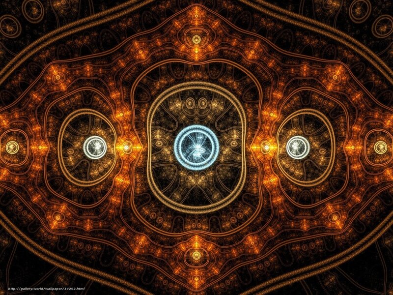 Fractal mandala design