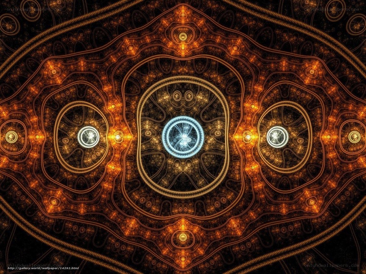 Fractal mandala design