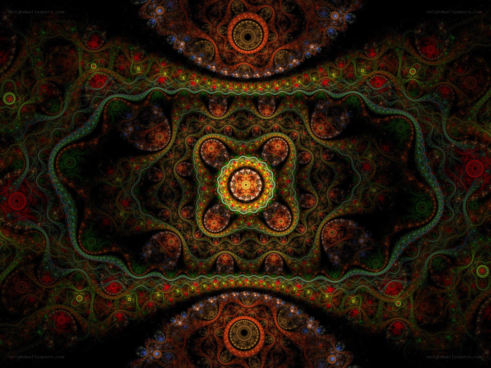 fractal mandala pattern