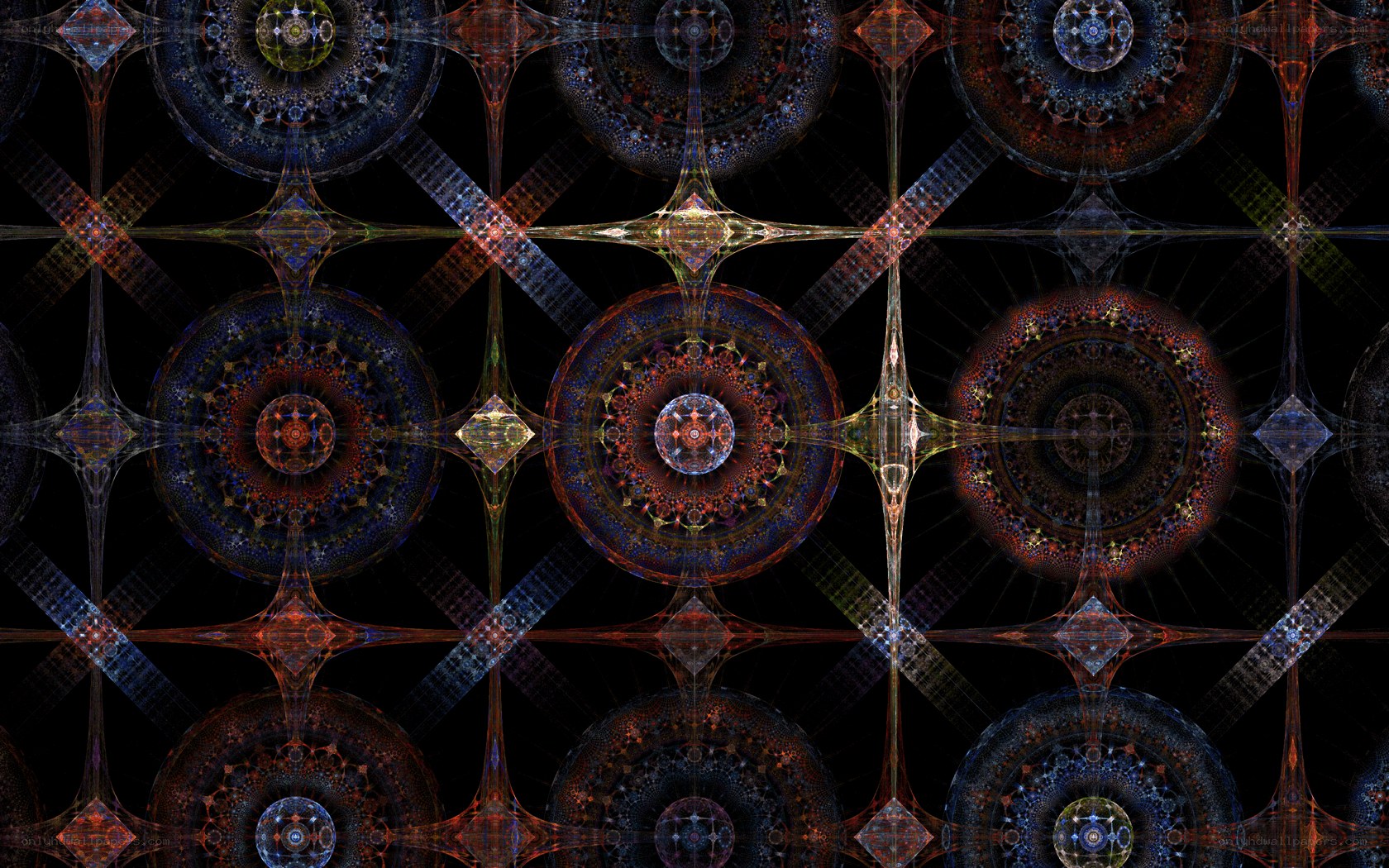 Fractal mandala pattern