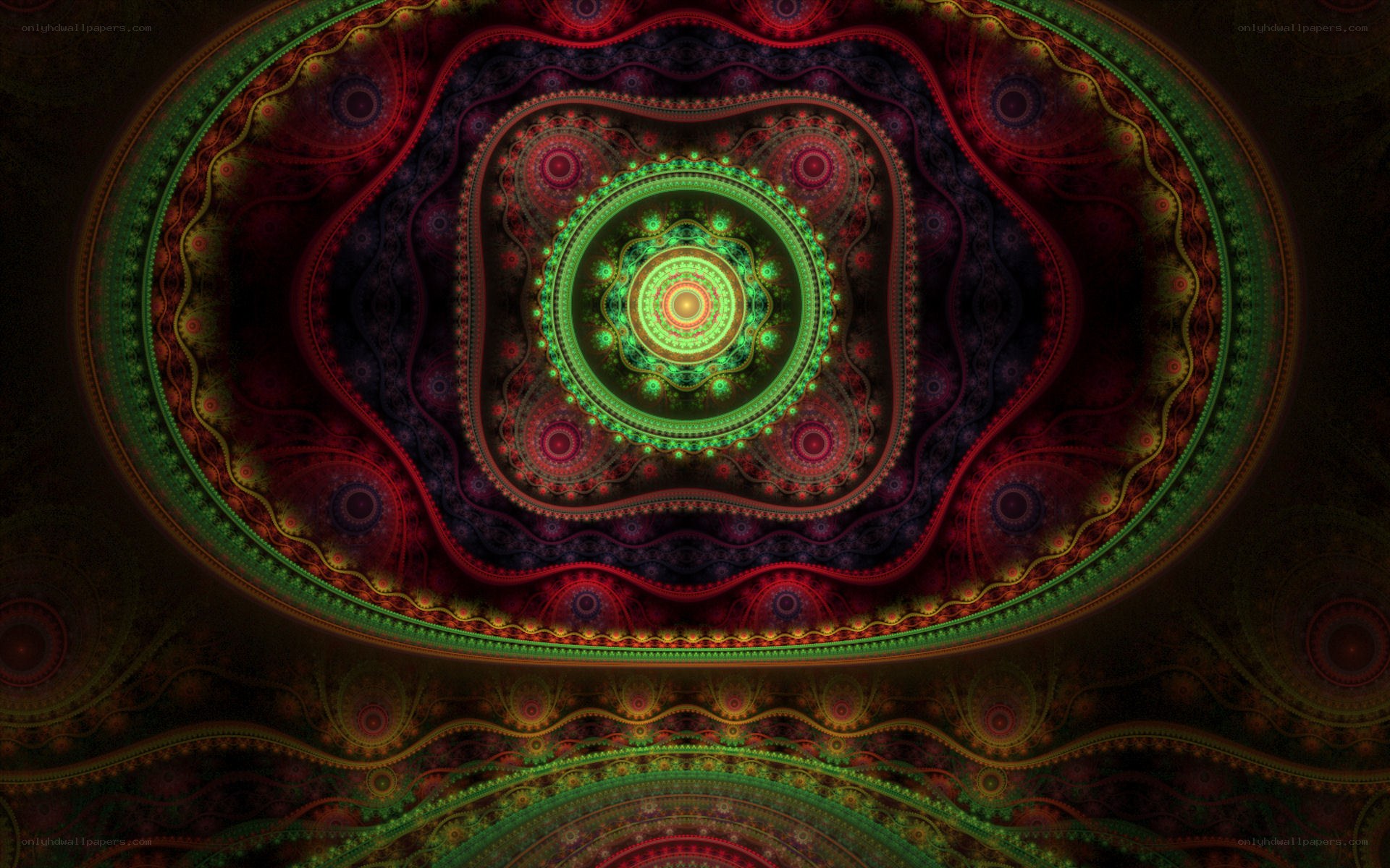 fractal mandala pattern