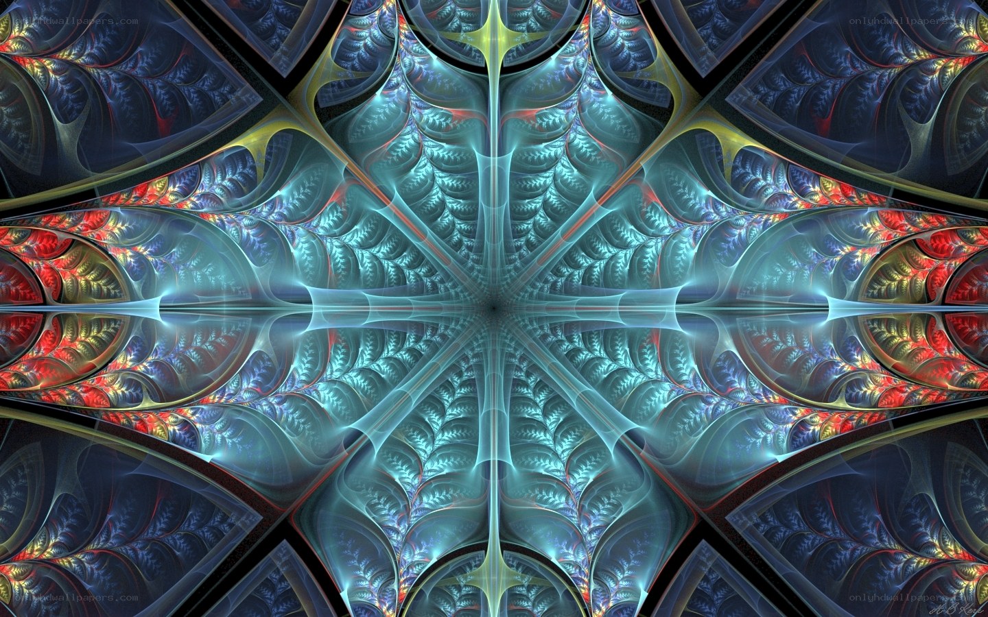 fractal mandala pattern