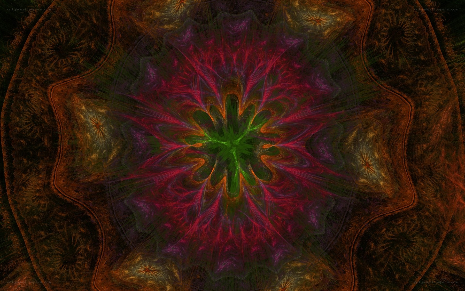 fractal mandala pattern