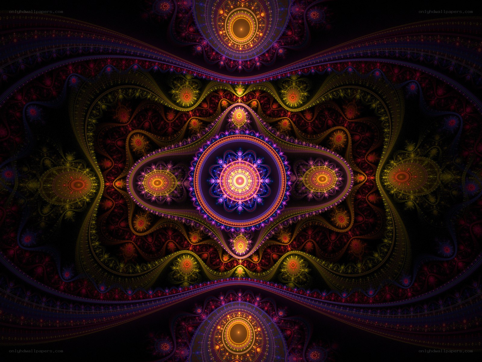 fractal mandala pattern
