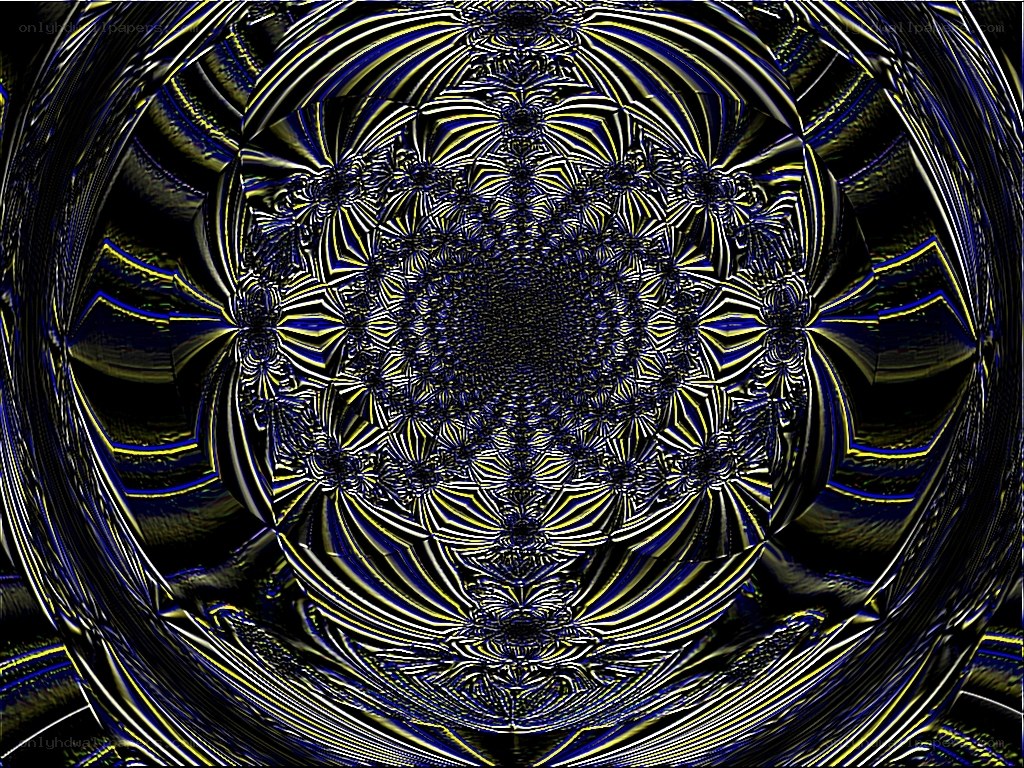 Fractal mandala pattern